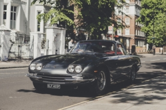 El Lamborghini 400 GT rinde homenaje a los Beatles, en el 60 aniversario de “Love Me Do” Lamborghini 400 GT Beatles
