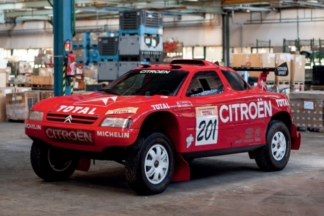 A subasta uno de los cinco Citroën ZX Rallye Raid Evo cinco construidos Citroën ZX Rallye Raid Evo 5
