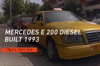 Este Mercedes E 200 diésel tiene casi 1.600.000 kilómetros Mercedes E 200 diésel 1.600.000 kilómetros