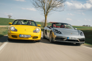 COMPARATIVA: Porsche Boxster 986 vs. Porsche Boxster 25º Aniversario comparativa del Porsche Boxster 986 vs. Porsche Boxster 25º Aniversario