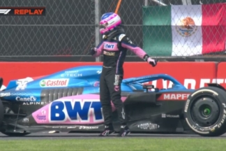 Vídeo: el tremendo enfado de Fernando Alonso tras el abandono en el GP de México 2022 fernando alonso gp mexico 2022