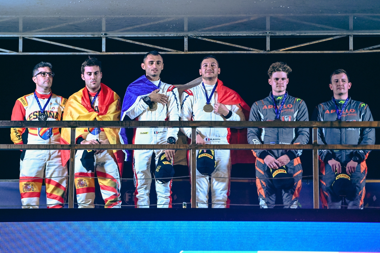 La Selección Española de Automovilismo consigue ocho medallas en los