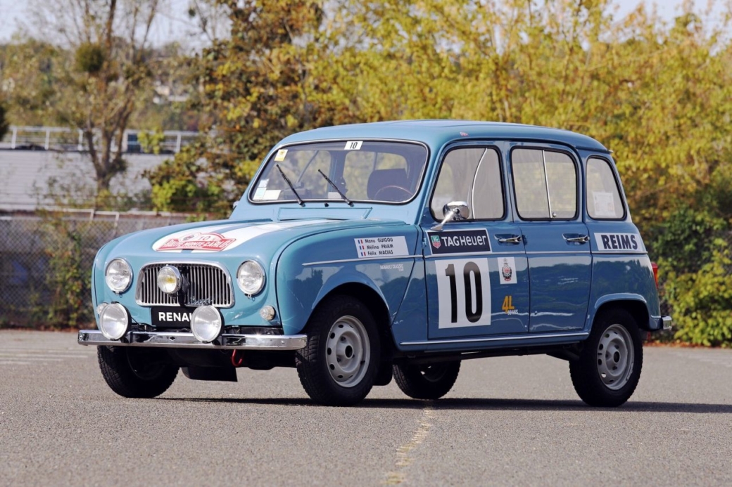 A subasta este Renault 4L “Monte-Carlo Historique” de 1977