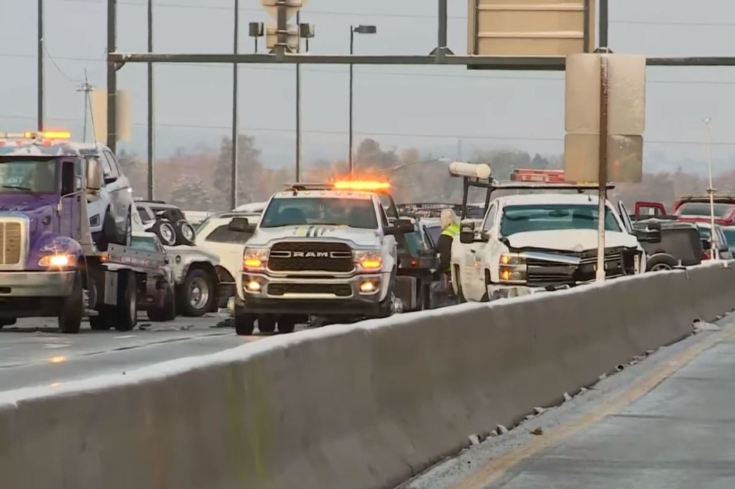 100 coches involucrados accidente nevada