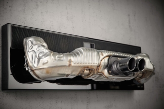 911 Soundbar 2.0 Pro, una barra de sonido a partir de un tubo de escape de un Porsche 911 GT3 911 Soundbar 2.0 Pro