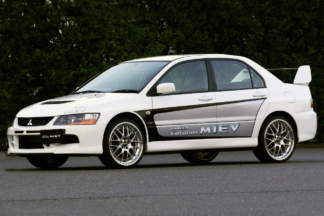Mitsubishi Lancer Evolution MIEV (2005): el prototipo del Lancer eléctrico con motores en las ruedas Mitsubishi Lancer Evolution MIEV