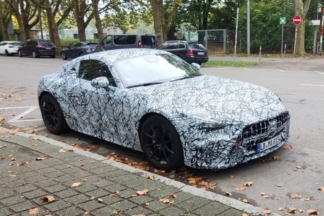Cazado el nuevo Mercedes-AMG GT 2023 aún con camuflaje Mercedes-AMG GT 2023