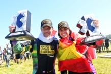 Sébastien Loeb y Cristina Gutiérrez ganan su primer título de Extreme E sebastien loeb cristina gutierrez extreme e