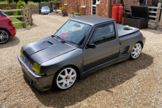 Alguien ha convertido este Renault 5 GT en una camioneta y está a la venta venta renault 5 gt camioneta