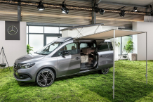 Mercedes EQT Marco Polo Concept: la camper eléctrica de la estrella Mercedes EQT Marco Polo Concept