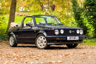 Se subasta este Volkswagen Golf GTI Rivage Cabriolet de edición limitada subasta volkswagen golf gti rivage cabriolet 1992