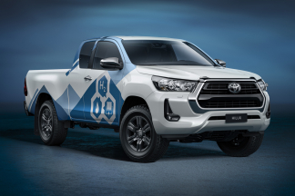 Toyota Hilux H2: el pick-up experimental de hidrógeno