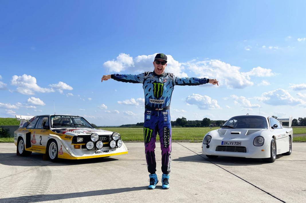 Ken Block Audi Sport Quattro S1 E2 Grupo B prototipo Grupo S