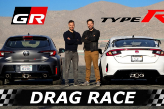 Drag race: Toyota GR Corolla vs Honda Civic Type R, ¿cuál es más rápido? Toyota GR Corolla vs Honda Civic Type R