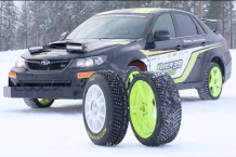 Vídeo: así se comporta un neumático de invierno de WRC frente a uno de calle neumático de invierno WRC frente a uno de calle