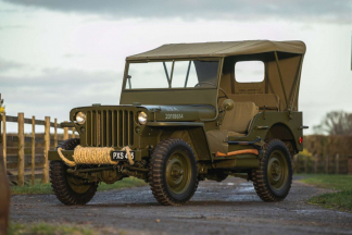A subasta el Ford GPW Jeep utilizado por el rey Jorge VI en 1942 subasta ford gpw jeep 1942
