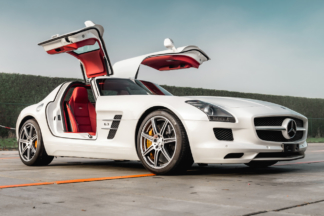 Subastan este Mercedes SLS AMG de 2011 con 77 kilómetros