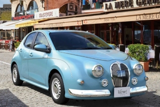 Mitsuoka Viewt 2023: Toyota Yaris por dentro, Jaguar Mark II por fuera Mitsuoka Viewt 2023