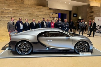 9,7 millones de euros: el Bugatti Chiron Profilée es el coche nuevo más caro vendido en una subasta Bugatti Chiron Profilée