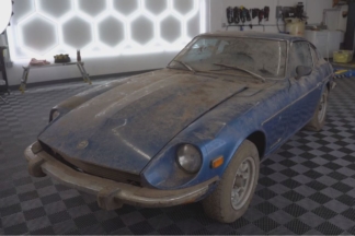 Vídeo: este Datsun 260Z abandonado recibe su primer lavado 22 años después datsun 260z abandonado