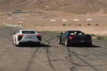Vídeo: el Lexus LFA se enfrenta al Porsche Carrera GT en una carrera de aceleración lexus lfa vs porsche carrera gt