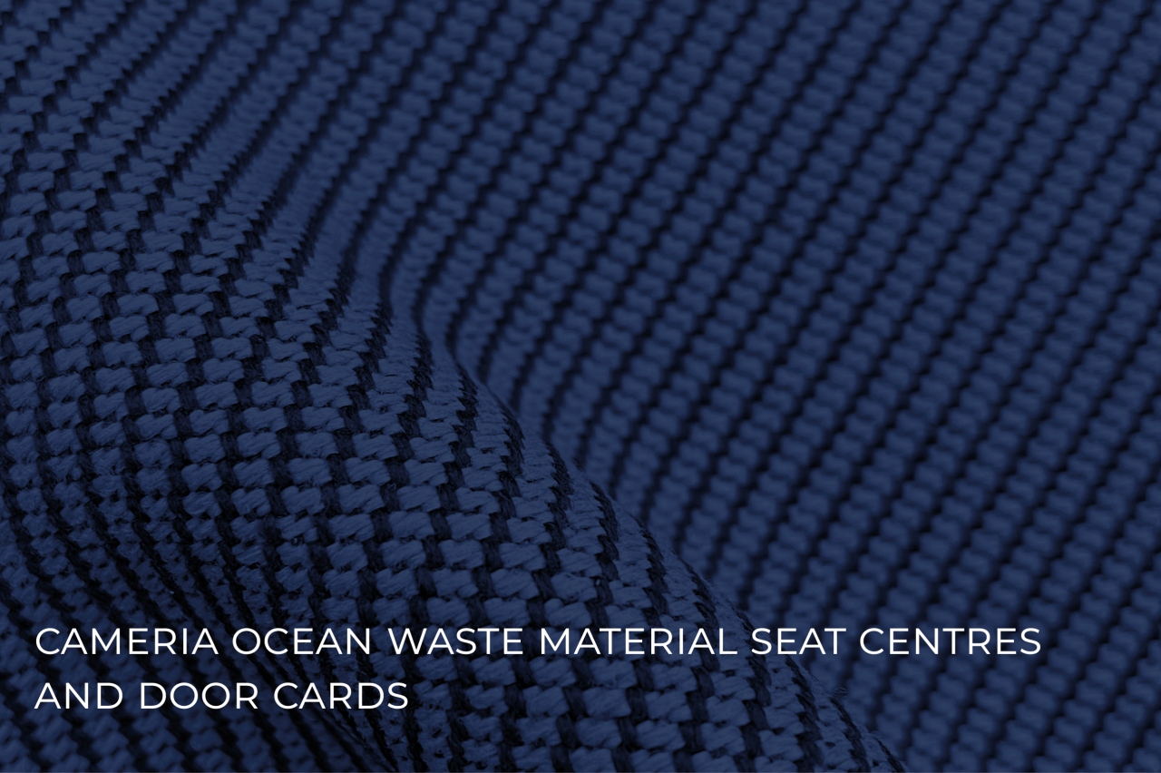 materiales reciclados interior porsche 911