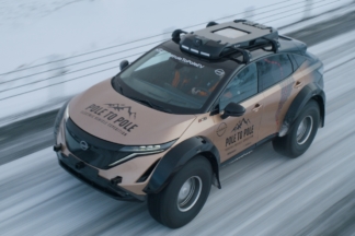 Nissan crea un Ariya especial para ir del Polo Norte al Polo Sur nissan ariya especial polo norte polo sur