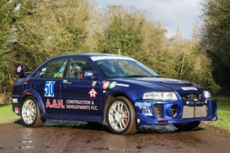 A subasta un Mitsubishi Lancer Evolution VI campeón del Midland Hillclimb Championship subasta Mitsubishi Lancer Evolution VI