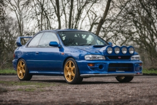 A subasta un Subaru Impreza WRX STi del Group A subasta Subaru Impreza WRX STi