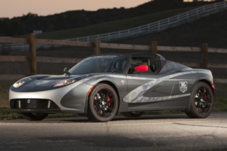 Tesla Roadster TAG Heuer, un ejemplar único Tesla Roadster TAG Heuer