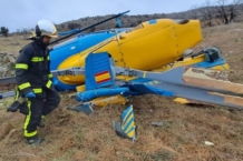 Detenido el piloto del helicóptero Pegasus de la DGT accidentado tras dar positivo en drogas accidente pegasus dgt