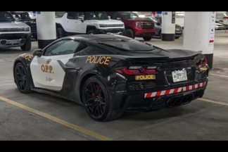 La Policía canadiense añade un Chevrolet Corvette Z06 2023 a su flota de patrulleros chevrolet corvette z06 2023 policia canadiense