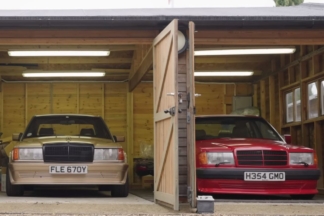 Vídeo: descubre esta colección repleta de Mercedes clásicos modificados en los ’80 y ‘90 coleccion mercedes clasicos modificados