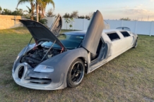 Alguien ha intentado convertir un Lincoln Town en una limusina Bugatti limusina bugatti