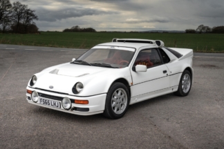 Sale a subasta este Ford RS200 de 1988 con solo 18.900 km subasta ford rs200 1988