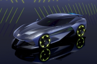 Cupra DarkRebel: un deportivo virtual y eléctrico extraído del metaverso Cupra DarkRebel