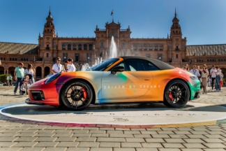 Porsche celebra el 60º aniversario del 911 en la Plaza de España de Sevilla Porsche 60 aniversario 911 Sevilla