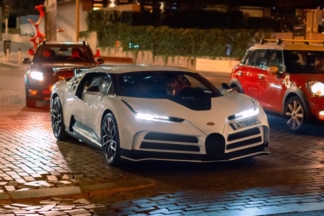 Cazan en Madrid a Cristiano Ronaldo con su Bugatti Centodieci de más de 10 millones bugatti centodieci cristiano ronaldo