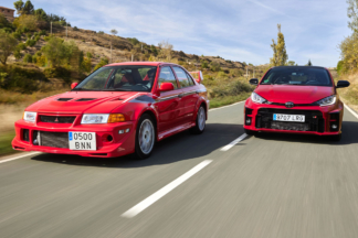 COMPARATIVA: Mitsubishi Lancer Evolution VI GSR Tommi Mäkinen vs. Toyota GR Yaris