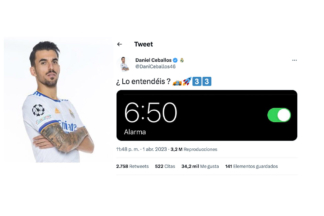 Dani Ceballos, jugador del Real Madrid, también se declara fan de Fernando Alonso Dani Ceballos, jugador del Real Madrid, también se declara fan de Fernando Alonso