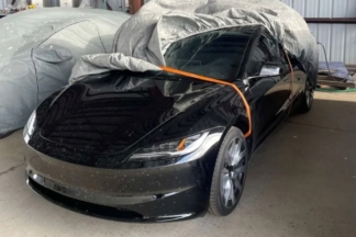Se filtra la primera foto del restyling del Tesla Model 3 restyling tesla model 3