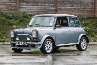 Subastado este raro MINI 1000 HLE de 1984 construido por Aston Martin para un príncipe saudí subasta mini 1000 hle 1984
