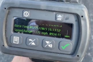 Cazado un motorista que circulaba a 275 km/h en estado de embriaguez cazado motorista 275 kmh