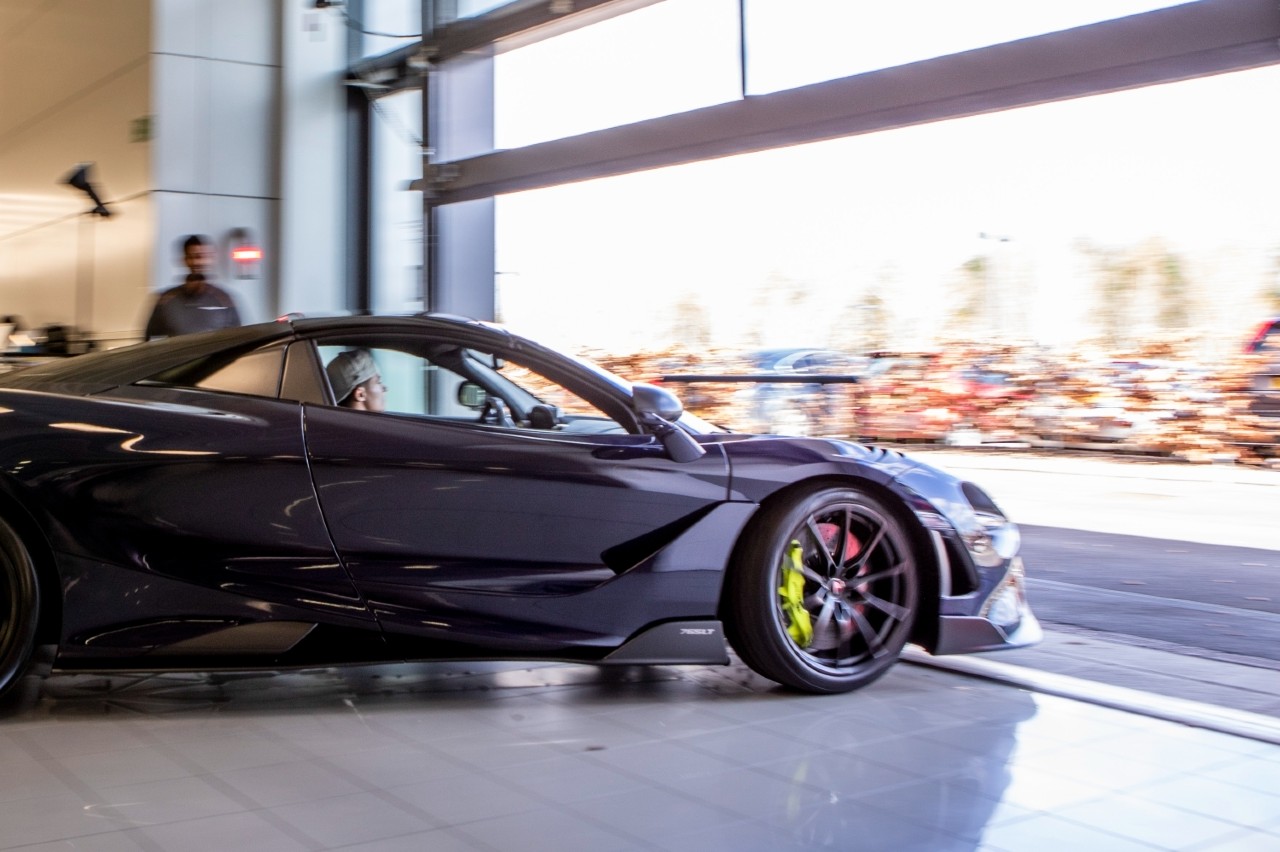 Lando Norris McLaren 765LT Spider