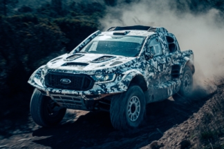 El Ford Ranger Raptor T1+ y se pone a punto para el Dakar 2024 Ford Ranger Raptor T1+ Dakar 2024