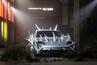 Así es la última creación de Porsche: un Taycan con 73 pinchos Porsche Taycan con 73 pinchos