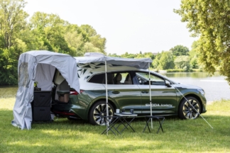 Skoda Roadiaq, un SUV eléctrico y camper diseñado por estudiantes Skoda Roadiaq