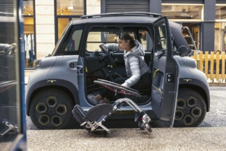 Citroën “Ami for All”: adaptado para las personas en silla de ruedas Citroën “Ami for All”