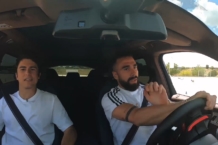 Los jugadores del Real Madrid prueban el BMW XM, el primer SUV de BMW M jugadores Real Madrid BMW XM