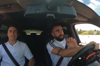 Los jugadores del Real Madrid prueban el BMW XM, el primer SUV de BMW M jugadores Real Madrid BMW XM